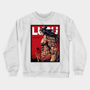 LuBu Red Comic Crewneck Sweatshirt